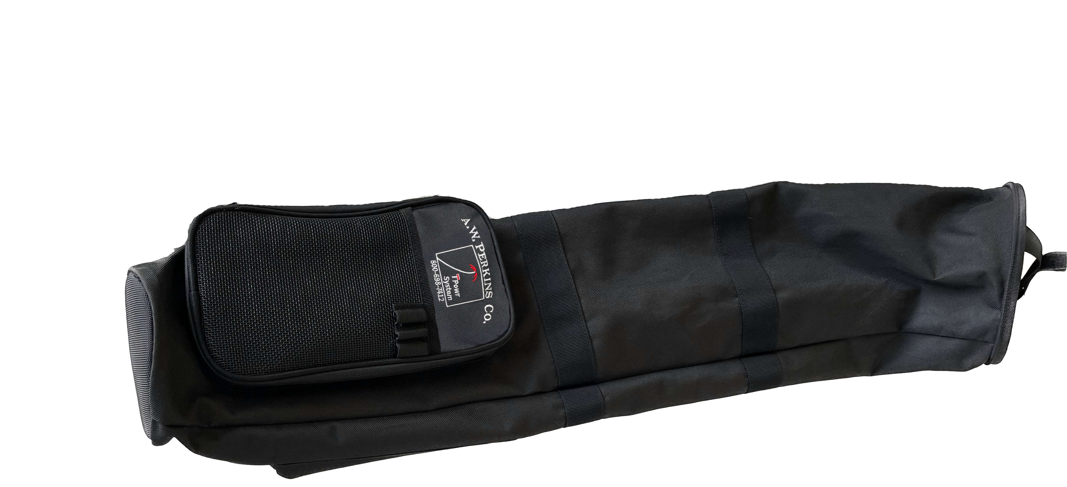 RB1 TPowr Rod Bag, 33", black nylon, one pocket, carry strap