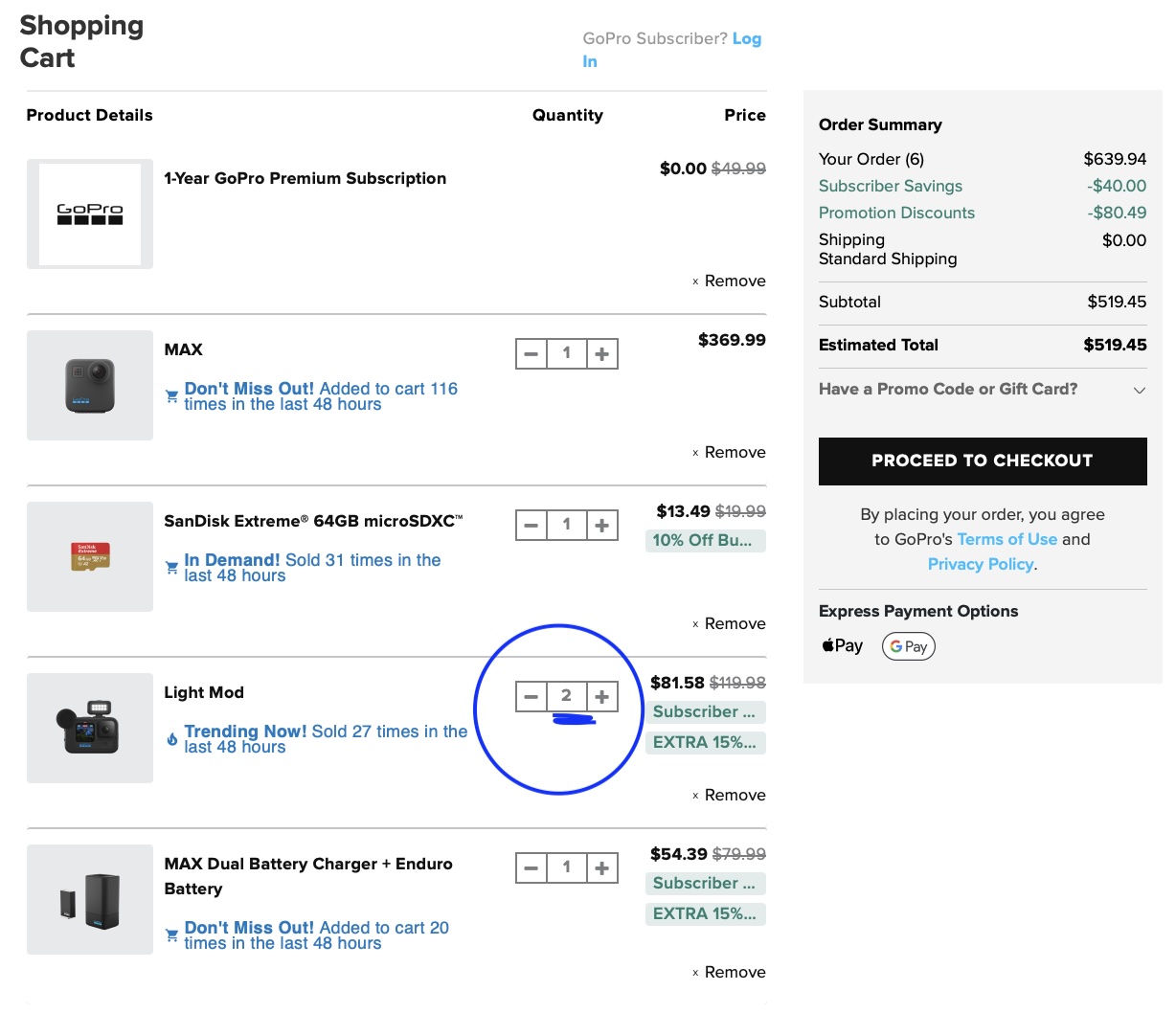 IF4H Inspection Fire Four Housing Only for Go Pro Max Camera (buy that from GoPro). With Lens Covers.