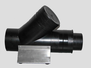 8521 Y Adapter to connect 4" Transition duct to your ROVAC vacuum